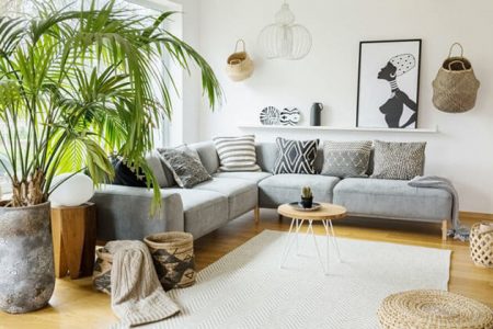 living-room-with-plants-unique-coffee-table-design-1